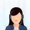 Support agent icon
